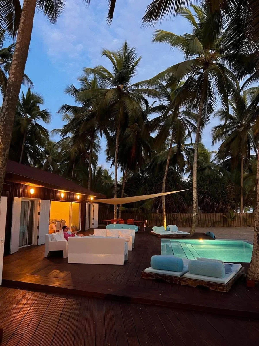 Villa 4 pièces avec plage privée à Assinie