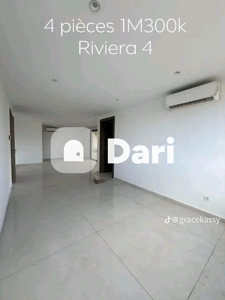 Appartement 4 pièces à Riviera 4 M'badon