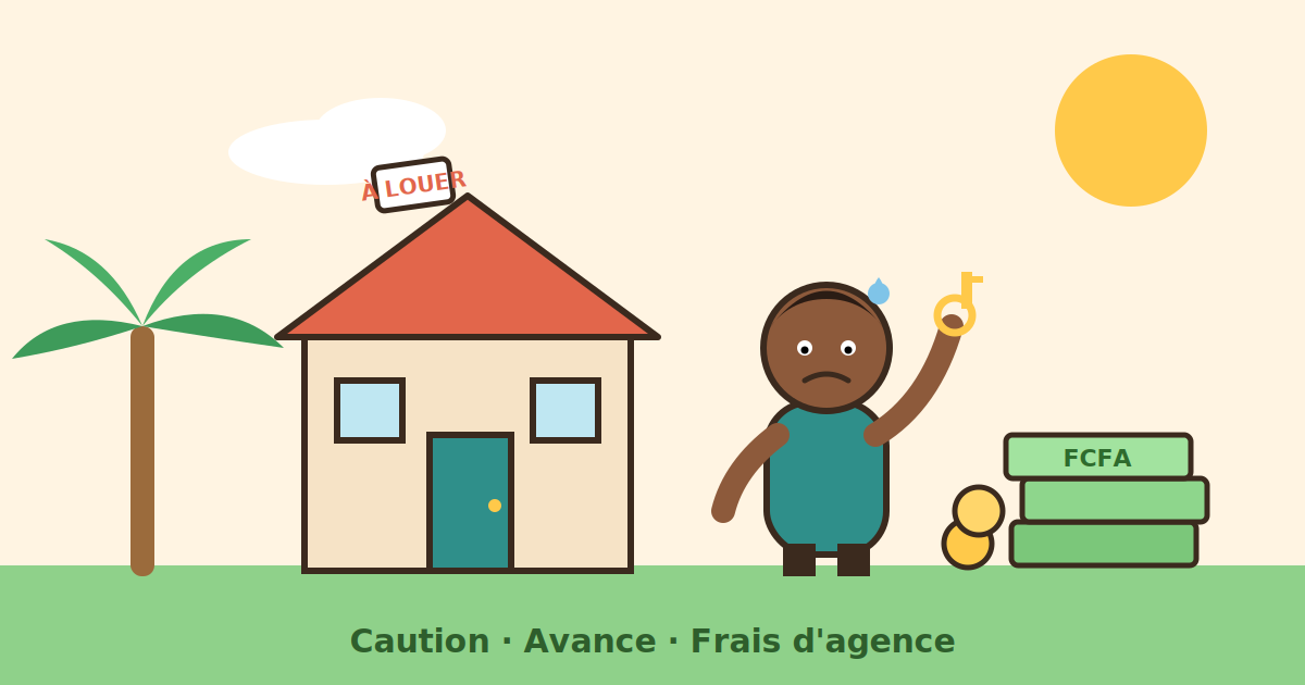 Caution, avance, frais d'agence : combien prévoir pour louer à Abidjan